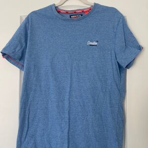 Superdry Light Blue Short Sleeve Tee